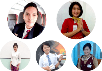 Alumni Airborne Training Center Sekolah pendidikan airline ground handling